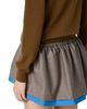 Miu Miu Women's Gabardine Mini-Skirt - 4