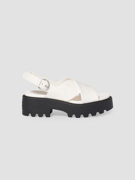 Miu Miu Women's Gabardine Sandals