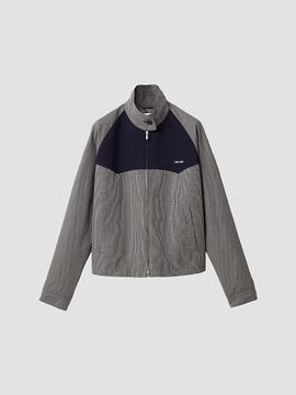 Miu Miu Women's Gingham Check Blouson Jacket