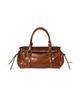 Miu Miu Women's Glossy Leather Top Handle Bag - 6