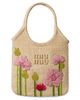 Miu Miu Women's Ivy Raffia Top Handle Bag - 1
