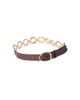 Miu Miu Women's Leather and Metal Belt - 1