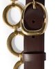 Miu Miu Women's Leather and Metal Belt - 3