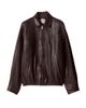 Miu Miu Women's Leather Blouson Jacket - 7