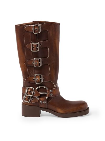 Miu Miu Women's Leather Boots