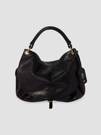 Miu Miu Women's Leather Hobo Bag