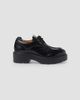 Miu Miu Women's Leather Lace-Up Loafers - 6