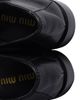 Miu Miu Women's Leather Loafers with Strap - 3