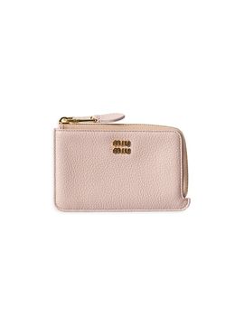 Miu Miu Women's Leather Pouch Card Holder