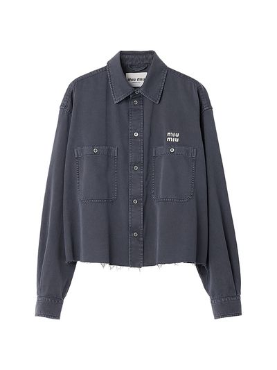 Miu Miu Women's Light Denim Shirt