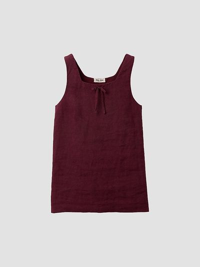 Miu Miu Women's Linen Dress