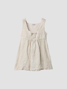 Miu Miu Women's Linen Mini Dress