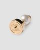 Miu Miu Women's Metal and Pearl Earrings - 3