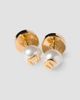Miu Miu Women's Metal and Pearl Earrings - 4