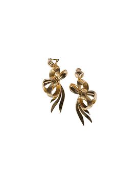 Miu Miu Women's Metal Bow Earrings