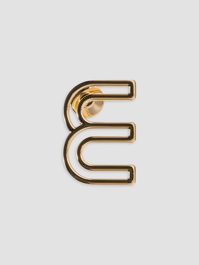 Miu Miu Women's Metal Logo Brooch