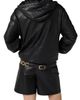 Miu Miu Women's Nappa Leather Hoodie Jacket - 3