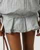 Miu Miu Women's Pleated Check Mini Skirt - 3