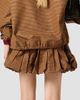 Miu Miu Women's Pleated Gingham Check Mini Skirt - 3