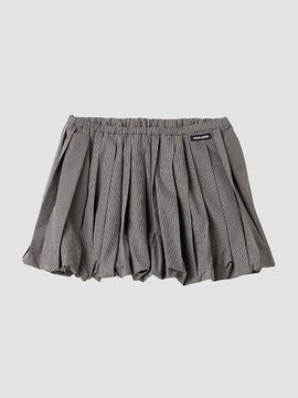 Miu Miu Women's Pleated Gingham Check Skirt