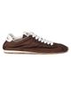 Miu Miu Women's Plume Technical Fabric and Suede Sneakers - 4