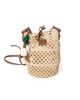 Miu Miu Women's Raffia Crochet Pouch - 1