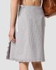Miu Miu Women's Ruched Check Skirt - 4