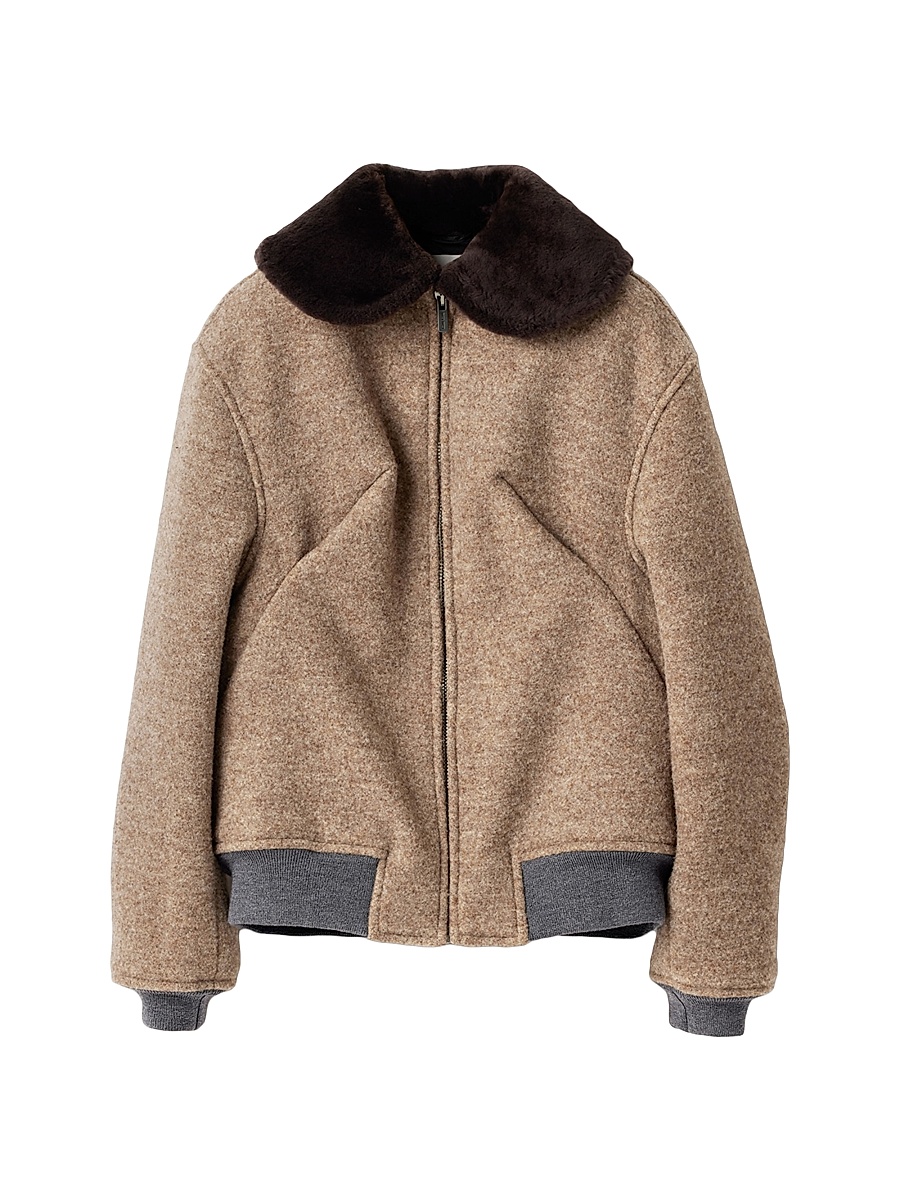 Miu Miu - Women's Shetland Wool Blouson Jacket