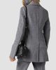 Miu Miu Women's Single-Breasted Double Wool Jacket - 4