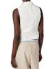 Miu Miu Women's Slubbed Poplin Side-Tie Shirt - 3