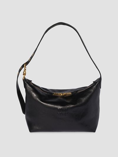 Miu Miu Women's Spirit Nappa Leather Shoulder Bag