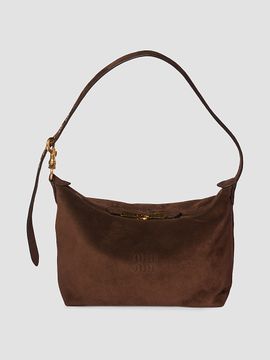 Miu Miu Women's Spirit Suede Shoulder Bag