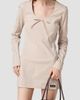 Miu Miu Women's Stretch Poplin Mini Dress - 3
