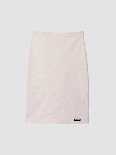 Miu Miu Women's Stretch Poplin Skirt