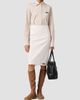 Miu Miu Women's Stretch Poplin Skirt - 2