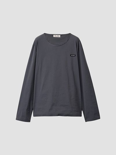 Miu Miu Women's Stretch Poplin Top