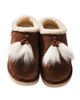 Miu Miu Women's Suede and Shearling Mules - 2