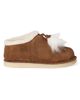Miu Miu Women's Suede and Shearling Mules - 4