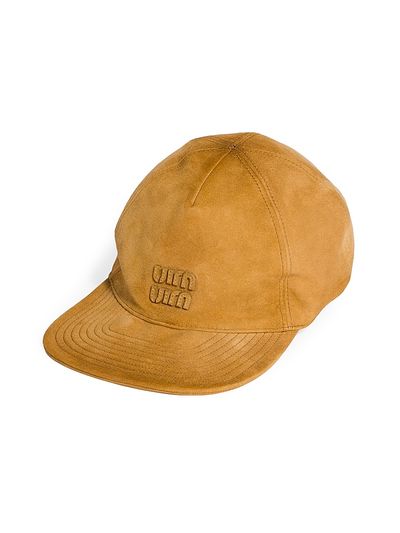 Miu Miu Women's Suede Baseball Cap