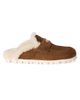 Miu Miu Women's Suede Shearing Mules - 5