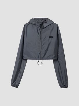 Miu Miu Women's Technical Fabric Wind-Breaker