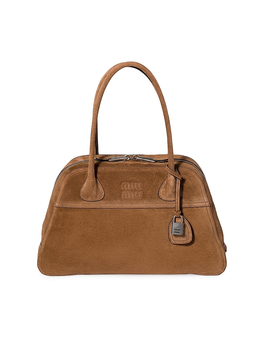 miuページ Miu Miu - Women's Vivant Suede Shoulder Bag