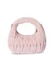 Miu Miu Women's Wander Matelassé Velvet Mini Top Handle Bag - 6