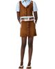 Miu Miu Women's Waxed Suede Mini-Skirt - 2