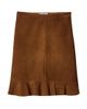 Miu Miu Women's Waxed Suede Skirt - 1