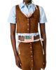 Miu Miu Women's Waxed Suede Top - 5