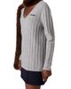 Miu Miu Women's Wool and Cashmere V-Neck Sweater - 3