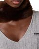 Miu Miu Women's Wool and Cashmere V-Neck Sweater - 5