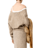 Miu Miu Wool Distressed Scoop-Neck Cardigan - 3