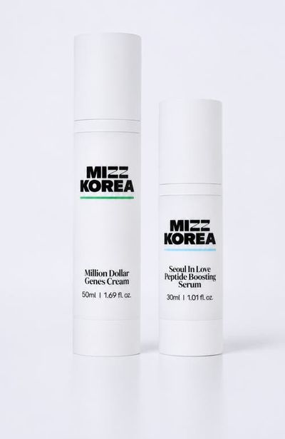 Mizz Korea Mizz Korea K-Beauty Million Dollar Genes Cream & Peptide Boosting Serum Skincare 2-Piece Set